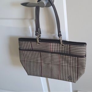 RALPH LAUREN HOUNDSTOOTH BAG